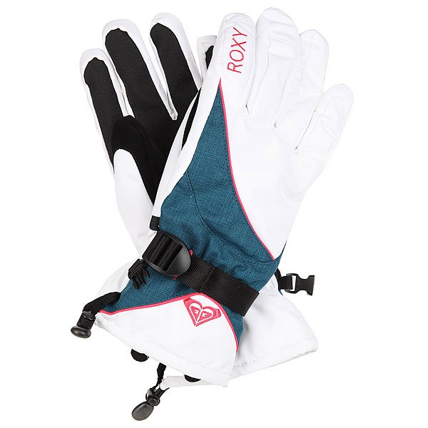 фото Перчатки сноубордические женские Roxy Big Bear Gloves Bright White