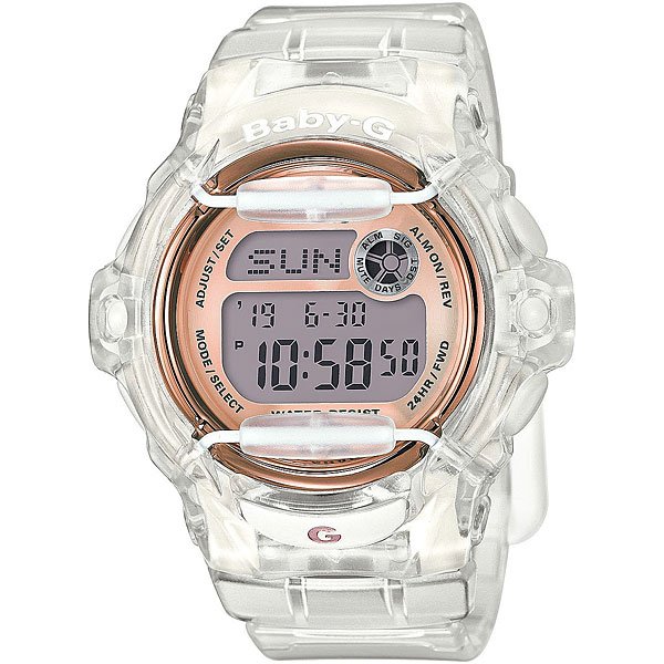 фото Кварцевые часы женские Casio G-Shock Baby-g 67274 Bg-169g-7b White