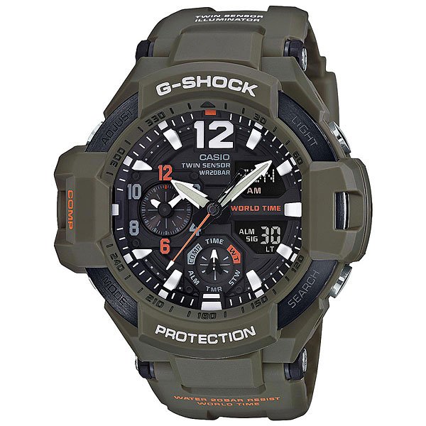фото Кварцевые часы Casio G-shock Premium 67589 Gw-a1100kh-3a