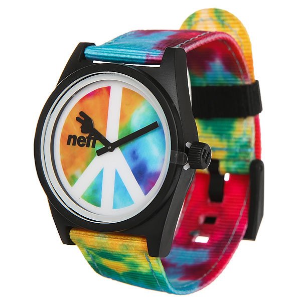 фото Кварцевые часы Neff Daily Woven Watch Hippie