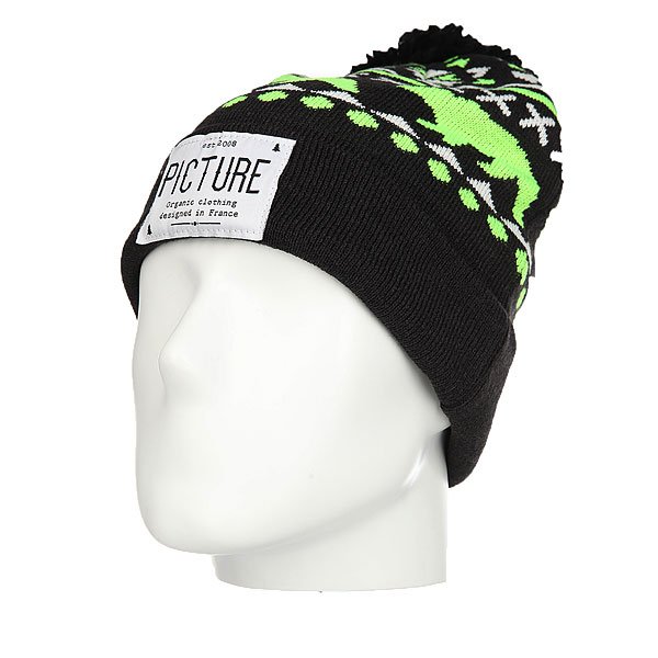 фото Шапка Picture Organic Racoon Beanie Black