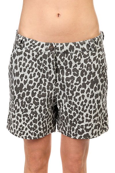 фото Шорты классические женские Colour Wear Whiff Shorts Grey Melange Leo