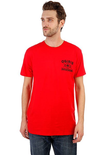 фото Футболка Osiris Skateboarding Red