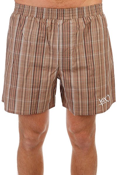 фото Шорты классические K1X Plus 3 Inch Boxer Short Terra-raspberry-petrol Check/Black