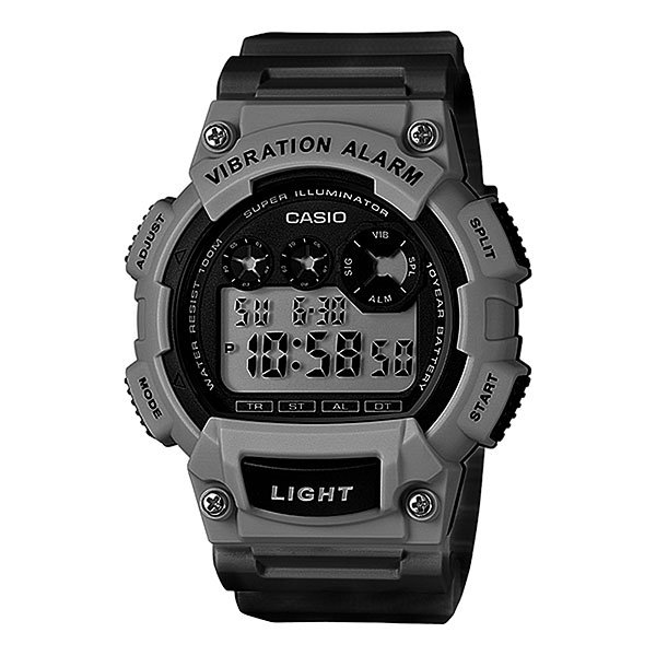 фото Электронные часы Casio Collection W-735h-1a3 Grey/Black