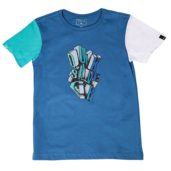 фото Футболка детская Quiksilver Ssclteboyfries Vallarta Blue