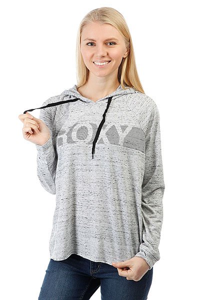 фото Толстовка классическая женская Roxy Earlywalka Heritage Heather