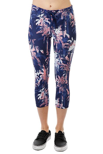 фото Леггинсы женские Roxy Stay On Capri J Pant Blue Depths Washed