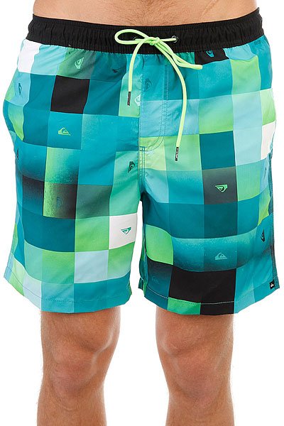 фото Шорты пляжные Quiksilver Checkmarkvoll17 Viridian Green