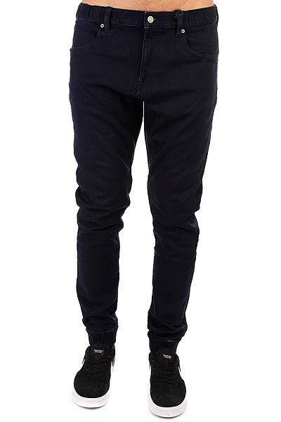 фото Штаны прямые DC Jogger Denim In M Pant Indigo Rinse