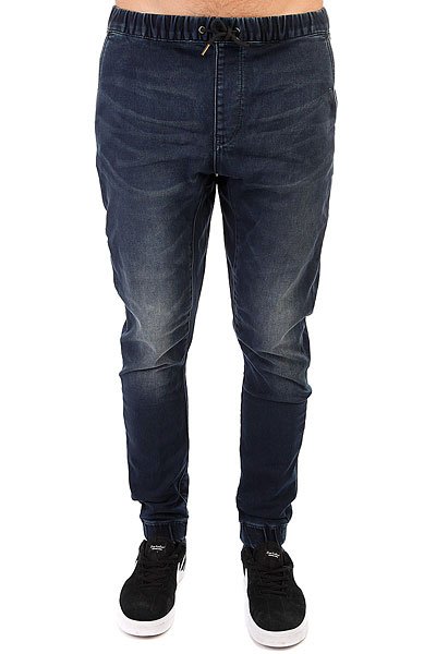 фото Штаны прямые Quiksilver Fonicdenimblueb Blue Black