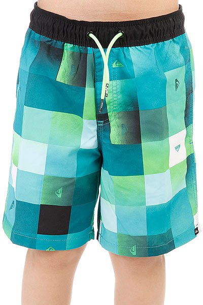 фото Шорты пляжные детские Quiksilver Checkmarkvly15 Viridian Green