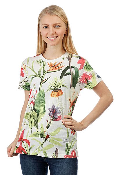 фото Футболка женская Penfield Wilson Botanical T Shirt White