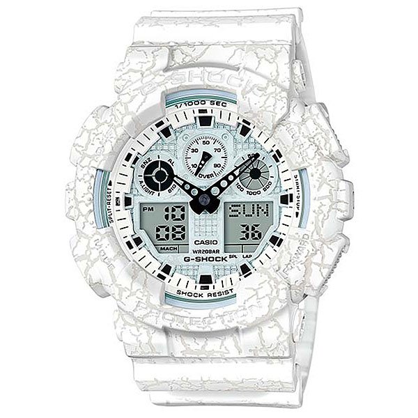 фото Электронные часы Casio G-Shock Ga-100cg-7a White