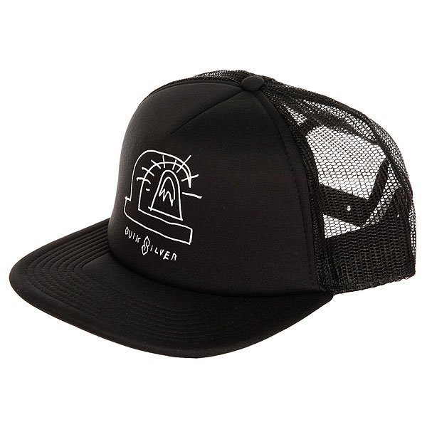 фото Бейсболка с сеткой Quiksilver Stale Cap Black