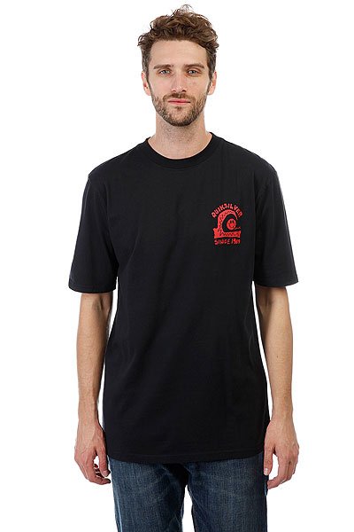 фото Футболка Quiksilver Dontsnakmyvibss Black