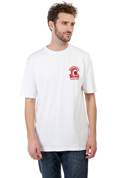 фото Футболка Quiksilver Dontsnakmyvibss White