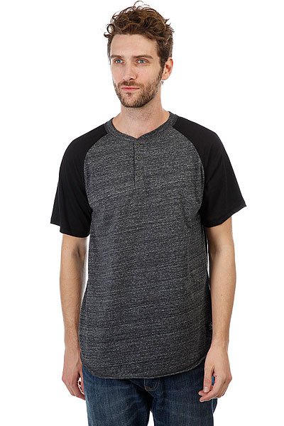 фото Футболка DC Enderlin Henley Charcoal Heather