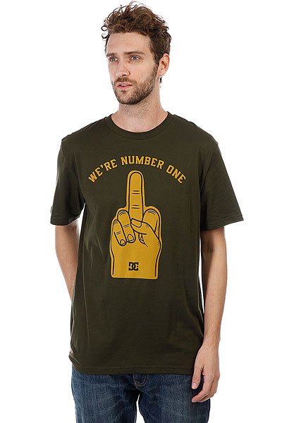 

Футболка DC Number One Dark Olive