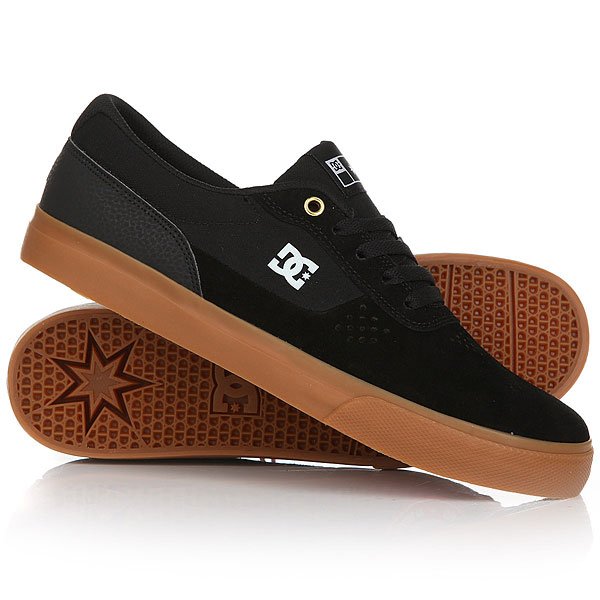 фото Кеды кроссовки низкие DC Switch Black/Gum