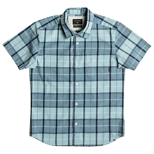 фото Рубашка в клетку детская Quiksilver Everycheckssyth Stone Blue Check