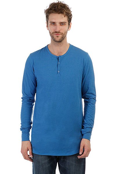 фото Лонгслив K1X Authentic Henley Mk2 Real Blue Heather