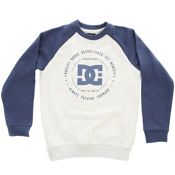 фото Толстовка классическая детская DC Rebuilt Raglan Summer Blues/Light