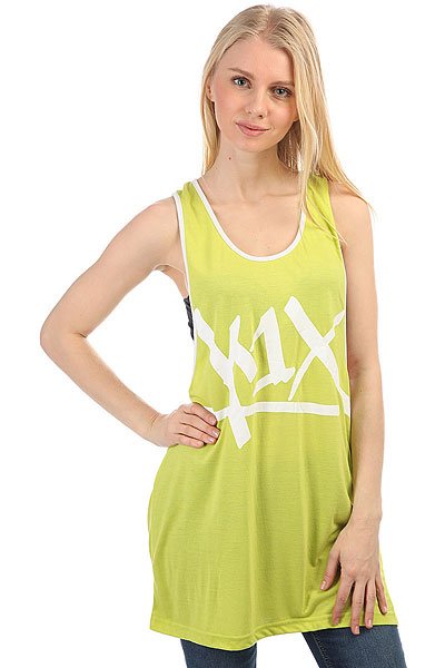 фото Майка женская K1X Tear It Up Tank Top Volt/White