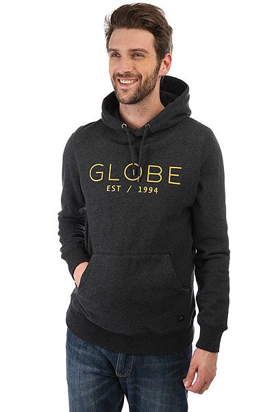 фото Толстовка кенгуру Globe Mod Hoodie Ii Dark Charcoal Marle