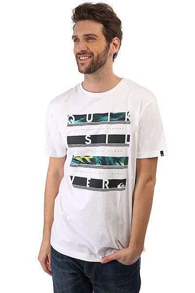 

Футболка Quiksilver Readbetween White