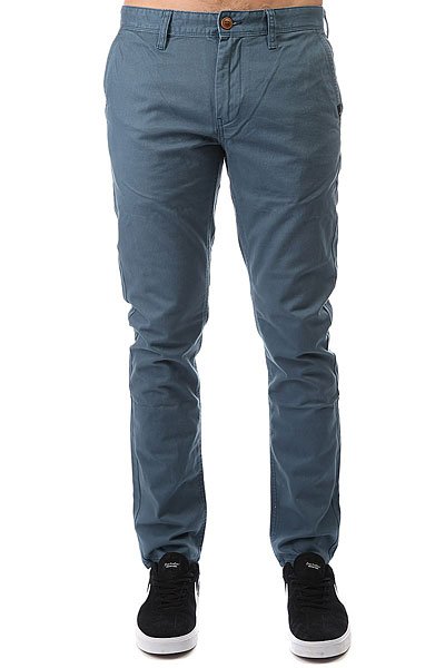 фото Штаны прямые Quiksilver Everyday Chino Indian Teal