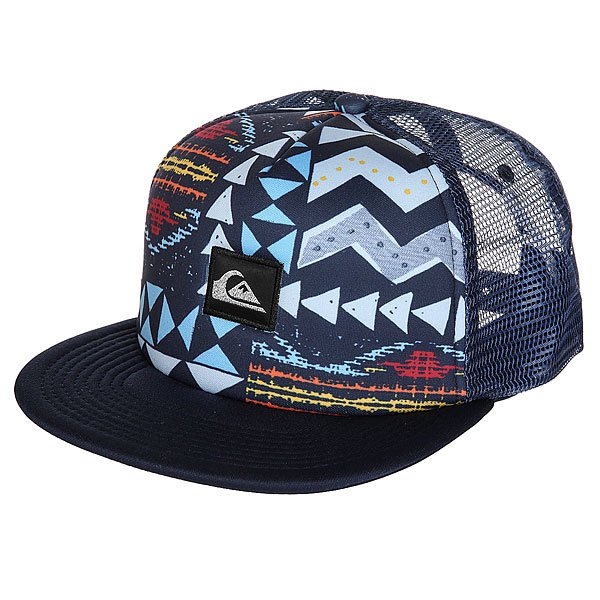 

Бейсболка с сеткой Quiksilver Freshness Truck Navy Blazer