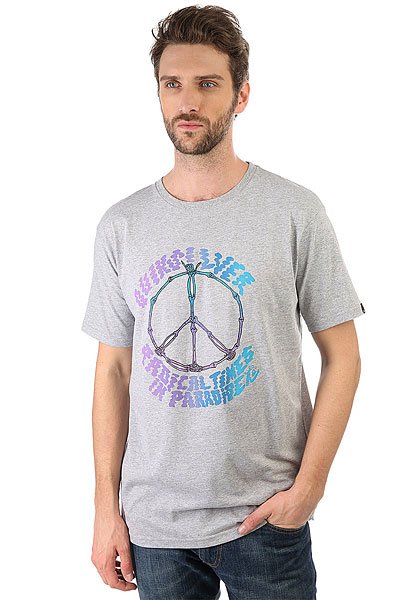 фото Футболка Quiksilver Peaceskull Athletic Heather