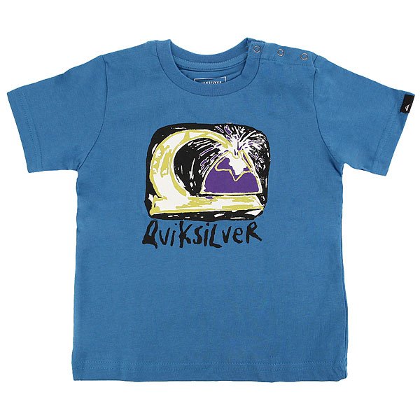 фото Футболка детская Quiksilver Sscltebamagvolc I Vallarta Blue