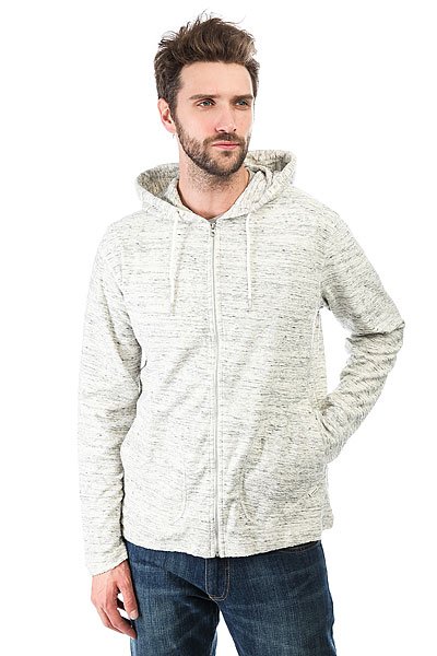 фото Толстовка классическая Quiksilver Zamorazu Light Grey Heather