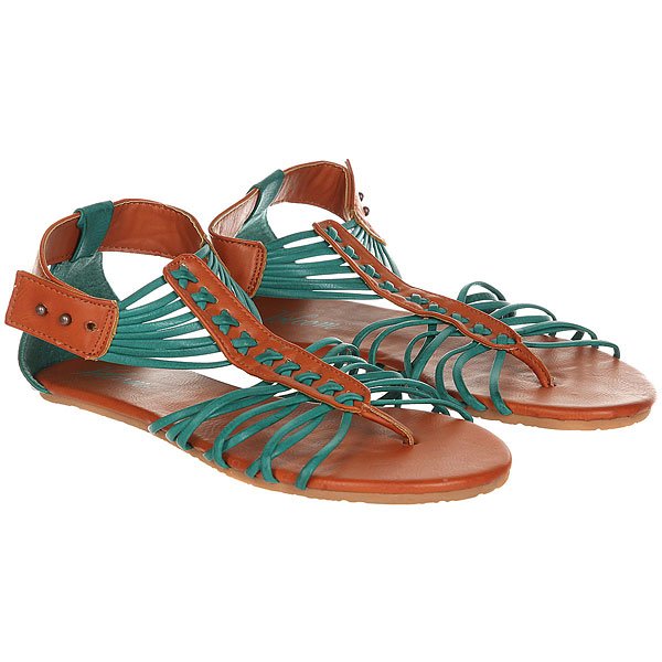 фото Босоножки женские Volcom Be Nice Creedlers Bright Turquoise