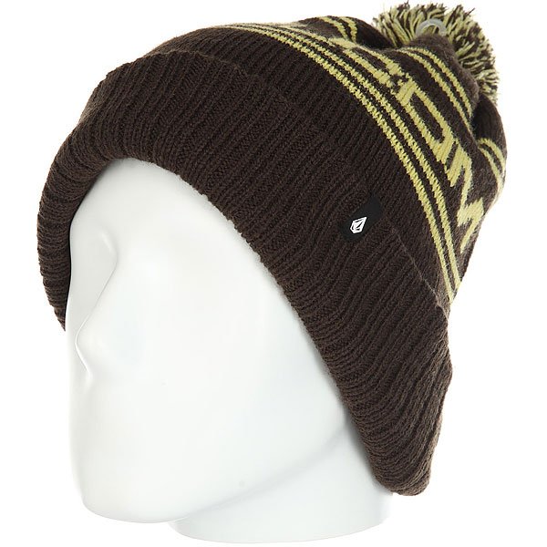 фото Шапка носок Volcom Digitized Beanie Brown