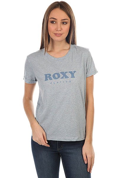 фото Футболка женская Roxy Minorswingb Captains Blue