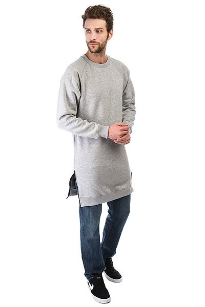 фото Толстовка классическая Skills Long Sweatshirt Серая