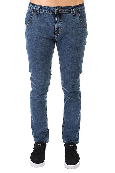 фото узкие Запорожец Джинсы NII Slim Flex Blue