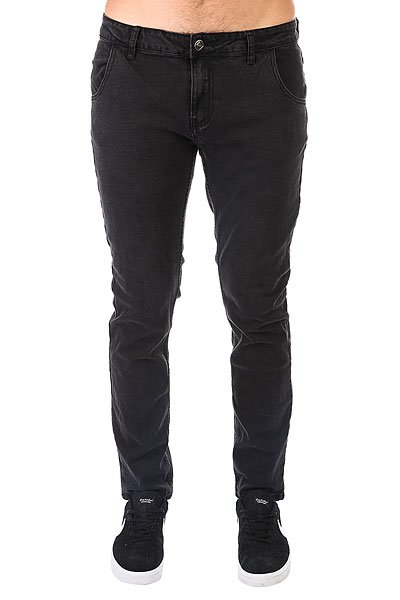 фото Джинсы узкие Запорожец NII Slim Flex Black