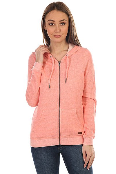 фото Толстовка классическая женский Roxy Signature Lady Pink