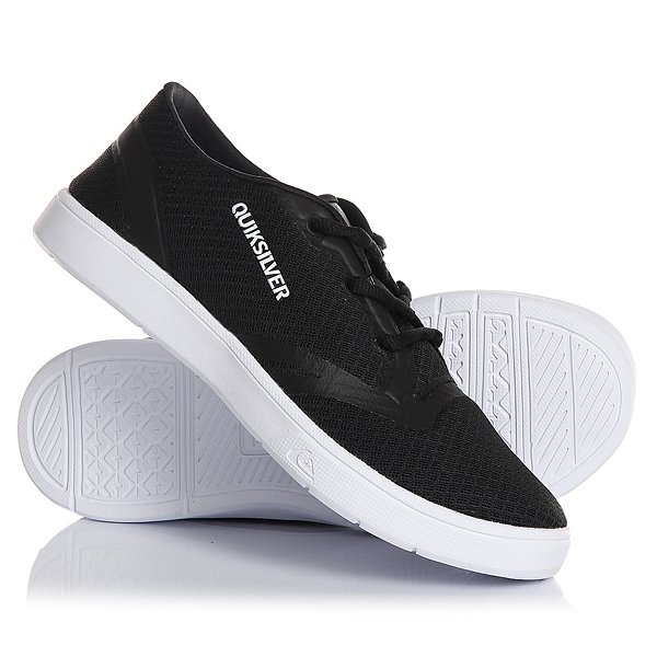 фото Кеды кроссовки низкие детские Quiksilver Oceanside Black/White