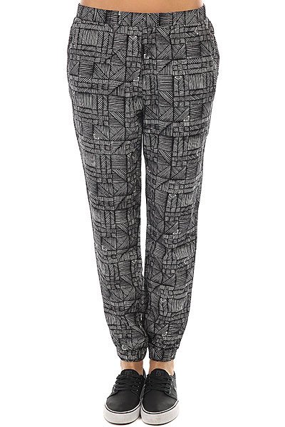 фото Штаны прямые женские Roxy Easy Peasy Pant Anthracite Beachouse