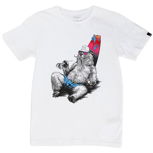 фото Футболка детская Quiksilver Sscltyoubombset White