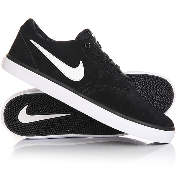 Nike sb solarsoft black hotsell and white