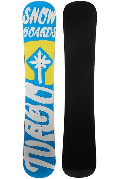 фото Сноуборд Turbo-FB Turbo Snowboards Logo 2 Light Blue/Yellow/White