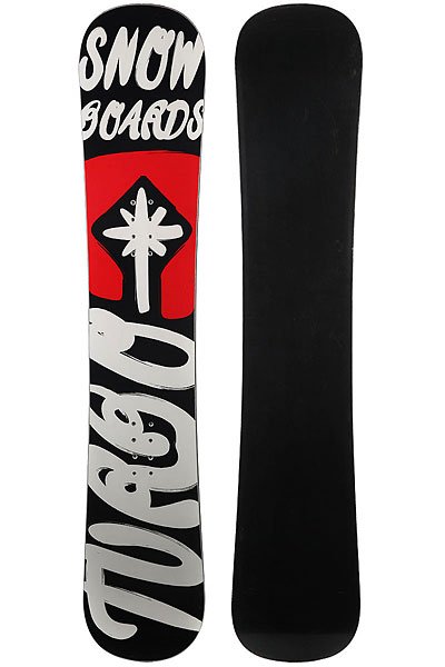 фото Сноуборд Turbo-FB Turbo Snowboards Logo 2 Black/Red/White