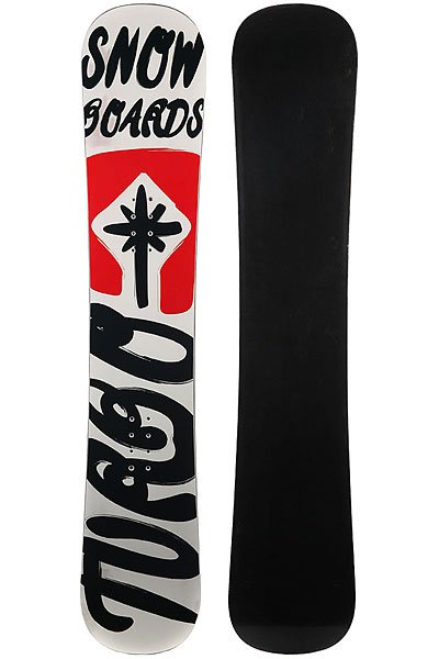 фото Сноуборд Turbo-FB Turbo Snowboards Logo 2 White/Red/Black