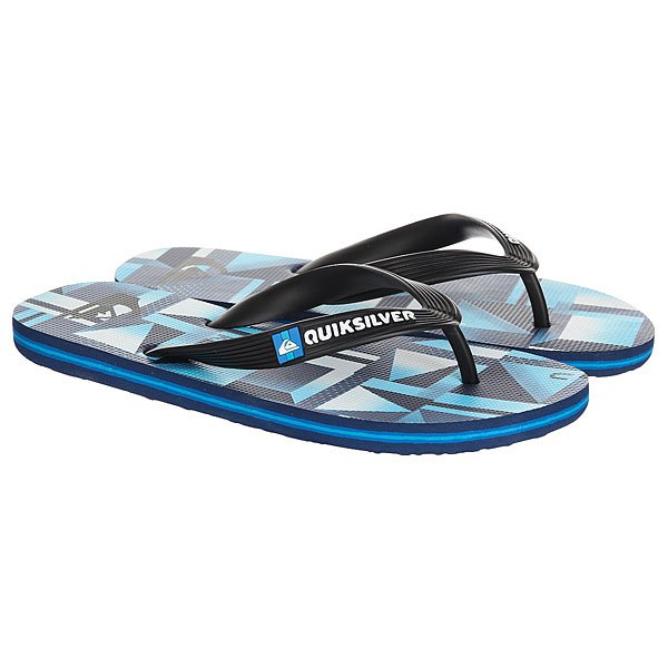 фото Вьетнамки Quiksilver Haleiwa Black/Blue/Green